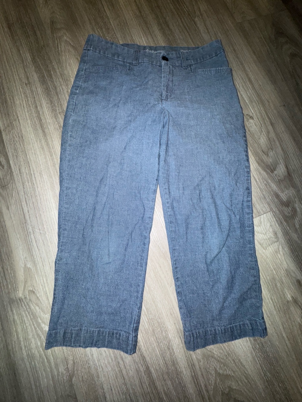 croft & barrow Straight-Leg Jeans in Gray